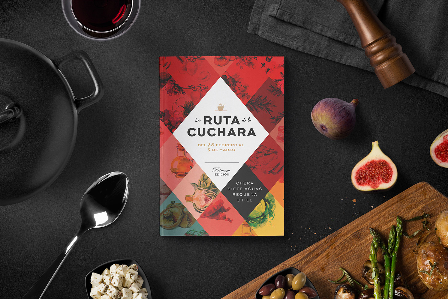 Diseño de imagen de campaña y diseño web para la Ruta de la Cuchara