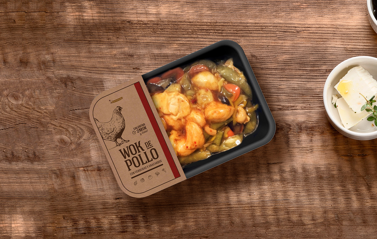 Diseño packaging línea Platos Preparados Alta Presión