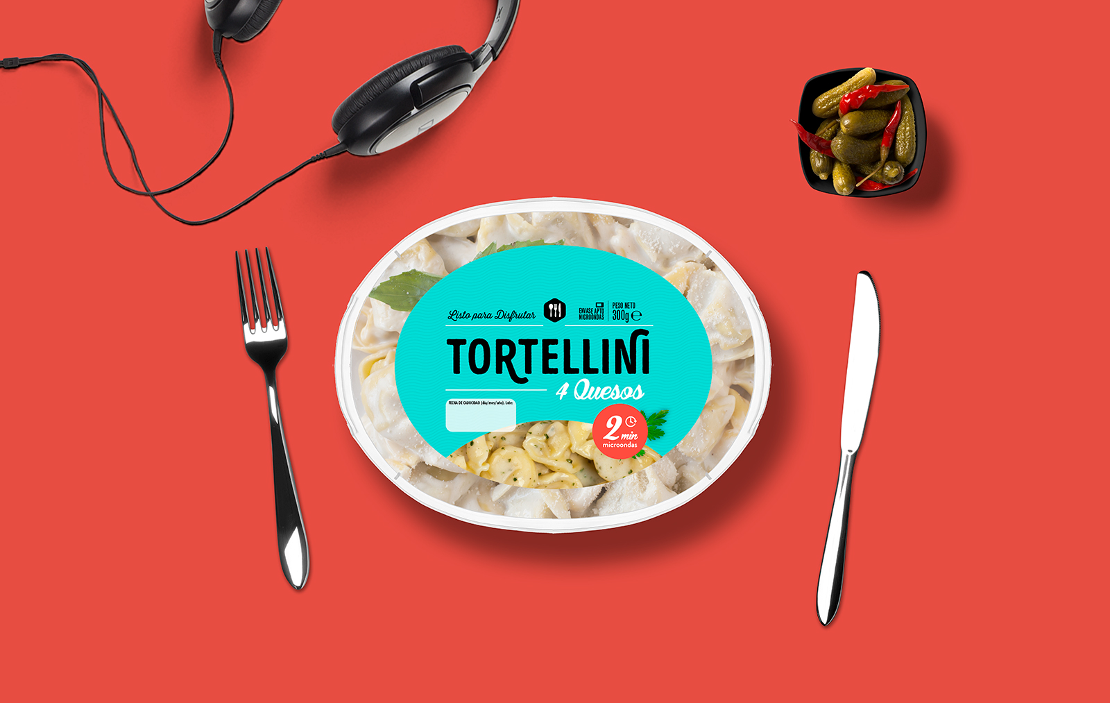 Diseño de packaging línea Platos Preparados