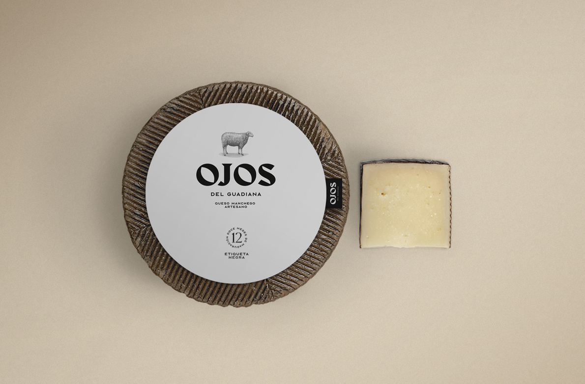 Imagen corporativa Queso Manchego Ojos del Guadiana